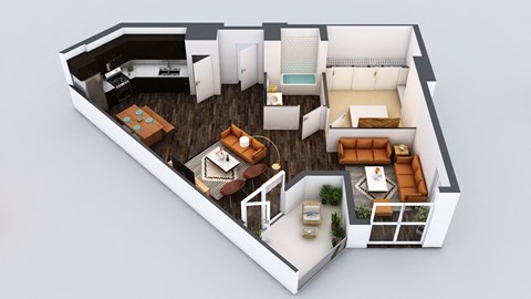 The Fifty Five Fifty A10 Floor Plan